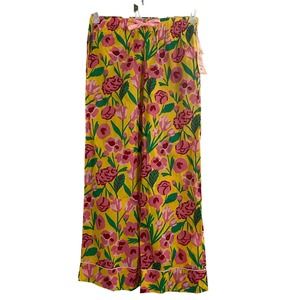 BNWT ban.do Leisure Pants - Honey Las Flores Size XS